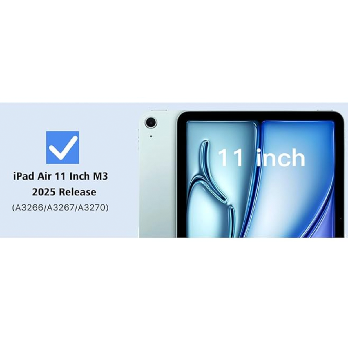 FUNDA SMART COVER PARA IPAD AIR 11 M3 2025 GRIS - 4
