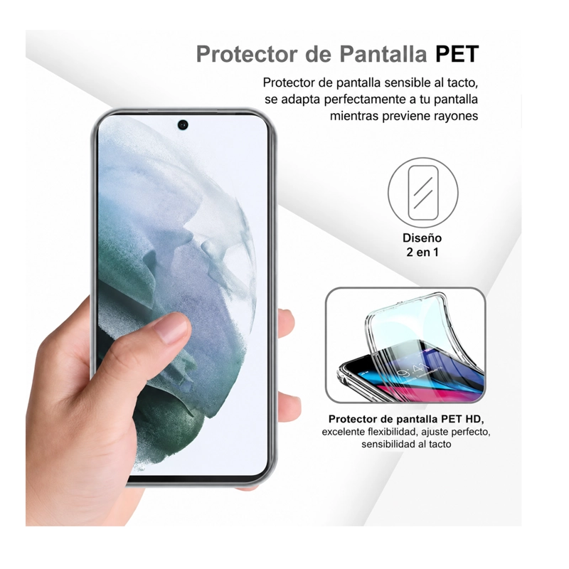 CARCASA ANTIGOLPE 360 FULLY COMPATIBLE CON SAMSUNG S25 ULTRA - 2
