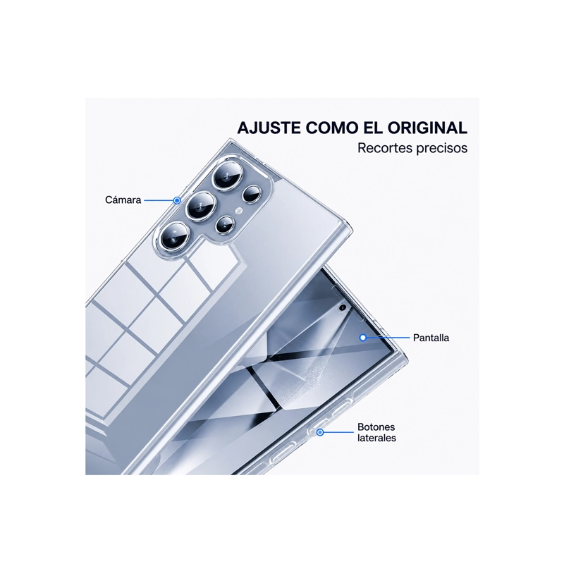 CARCASA ANTIGOLPE 360 FULLY COMPATIBLE CON SAMSUNG S25 ULTRA - 5