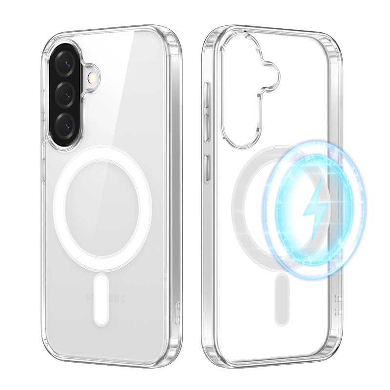 CARCASA FUNDA TRANSPARENTE PARA SAMSUNG A16 MAGSAFE - 2