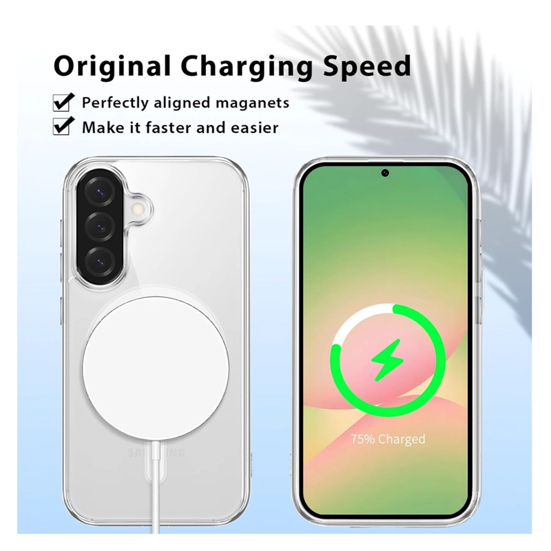 CARCASA FUNDA TRANSPARENTE PARA SAMSUNG A16 MAGSAFE - 4