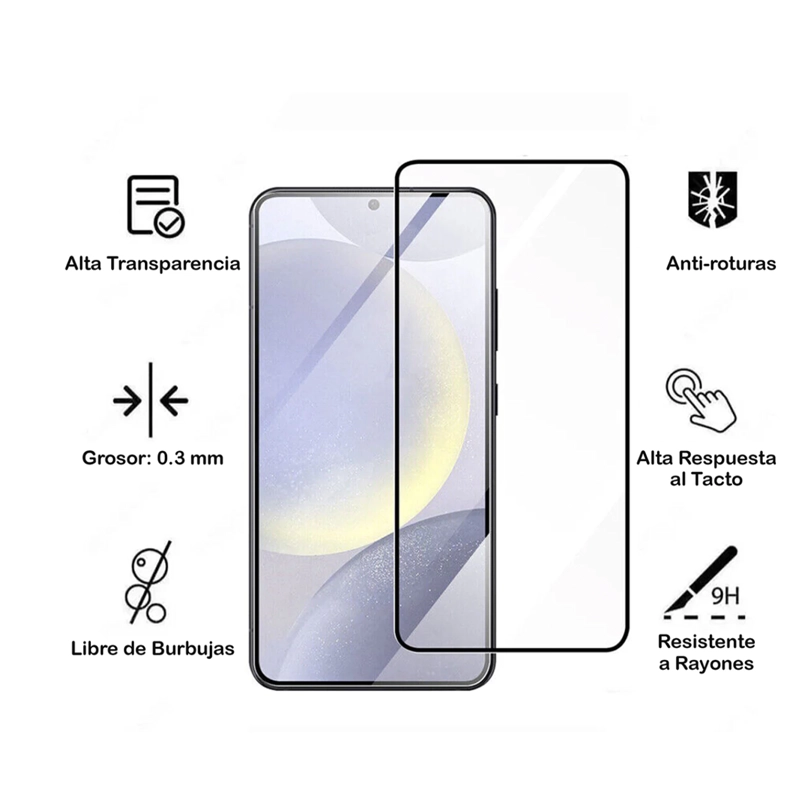 MICA DE VIDRIO COMPATIBLE CON SAMSUNG S25 ULTRA - 4