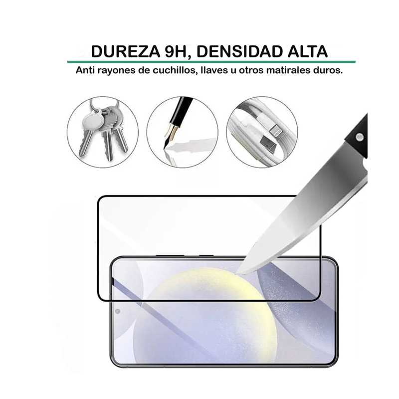 MICA DE VIDRIO COMPATIBLE CON SAMSUNG S25 - 3