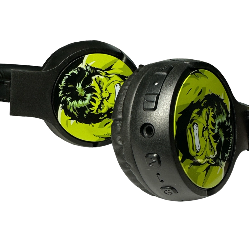 AUDIFONOS INALAMBRICOS BLUETOOTH MARVEL HULK - 3