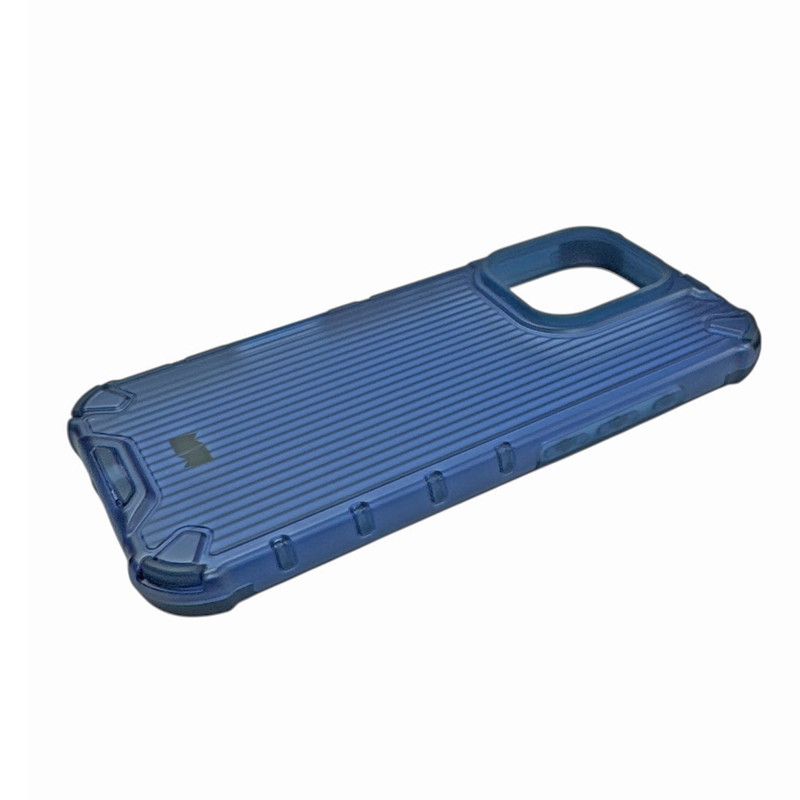 CARCASA FUNDA ANTISHOCK COMPATIBLE CON IPHONE 11 AZUL - 4