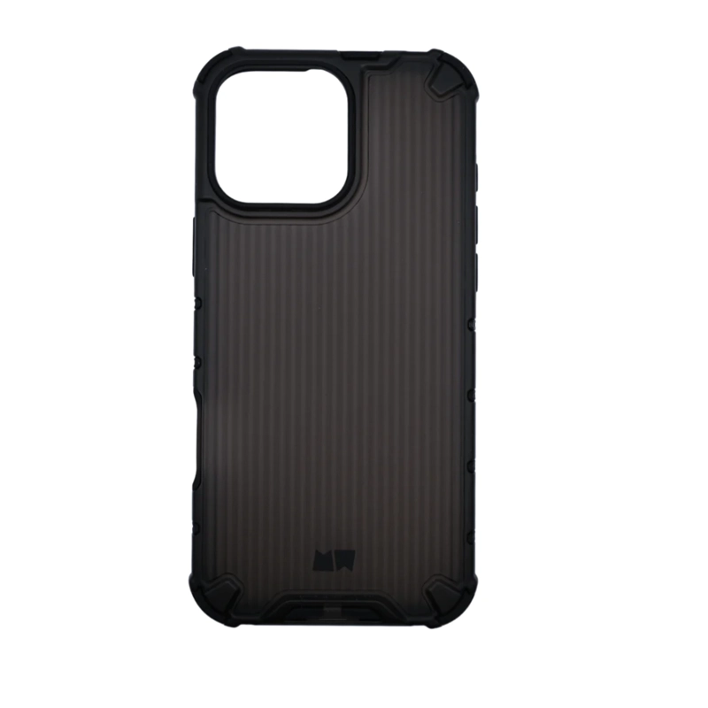 CARCASA FUNDA ANTISHOCK COMPATIBLE CON IPHONE 16 PRO NEGRO - 2