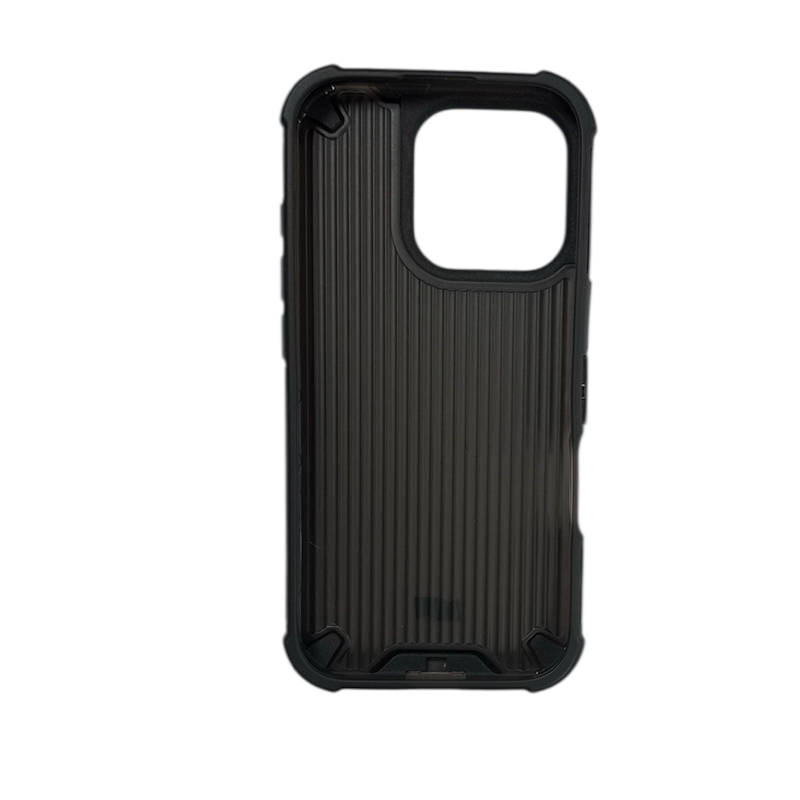 CARCASA FUNDA PROTECTORA COLOR COMPATIBLE CON SAMSUNG A55 NEGRO - 2