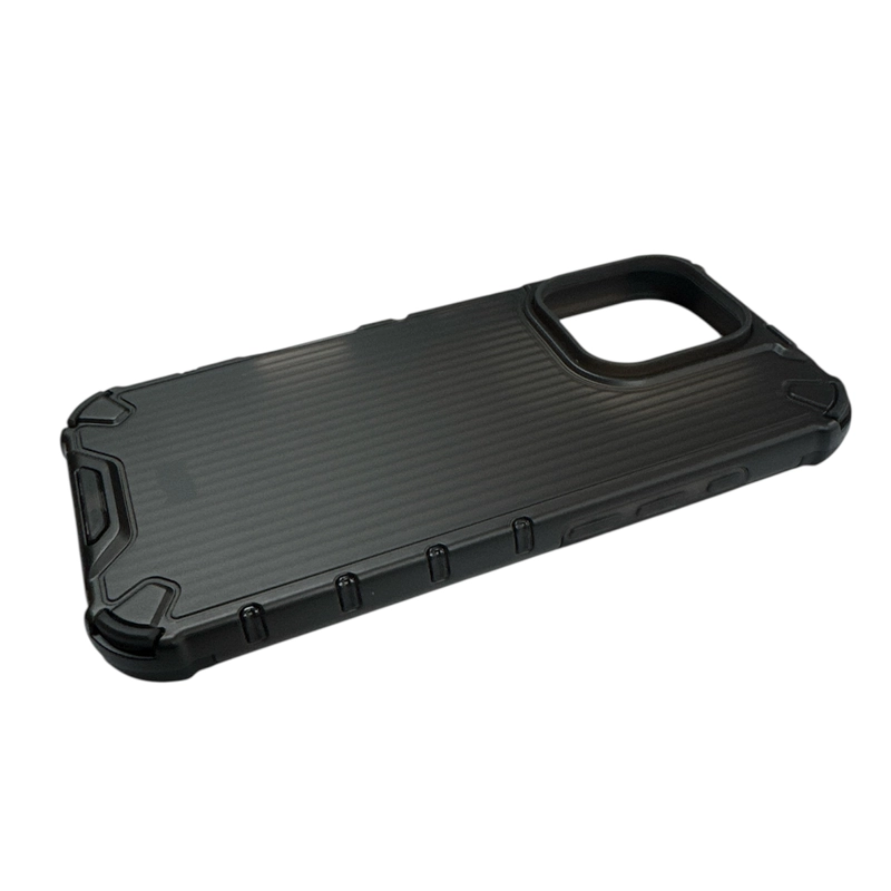 CARCASA FUNDA PROTECTORA COLOR COMPATIBLE CON SAMSUNG A55 NEGRO - 3