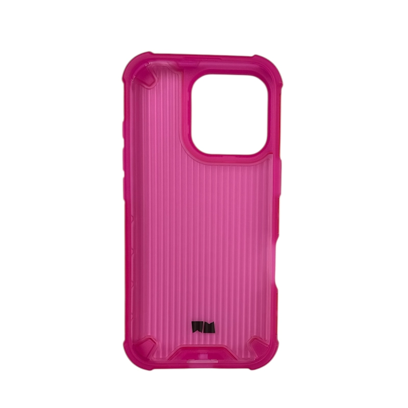 CARCASA FUNDA PROTECTORA COLOR COMPATIBLE CON SAMSUNG A55 FUCSIA - 2