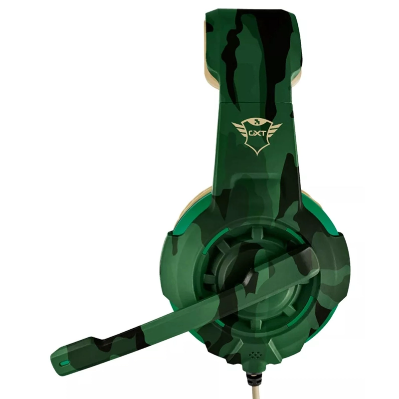 AUDIFONO GAMER CON MICROFONO TRUST RADIU JUNGLE CAMO GXT310C - 4