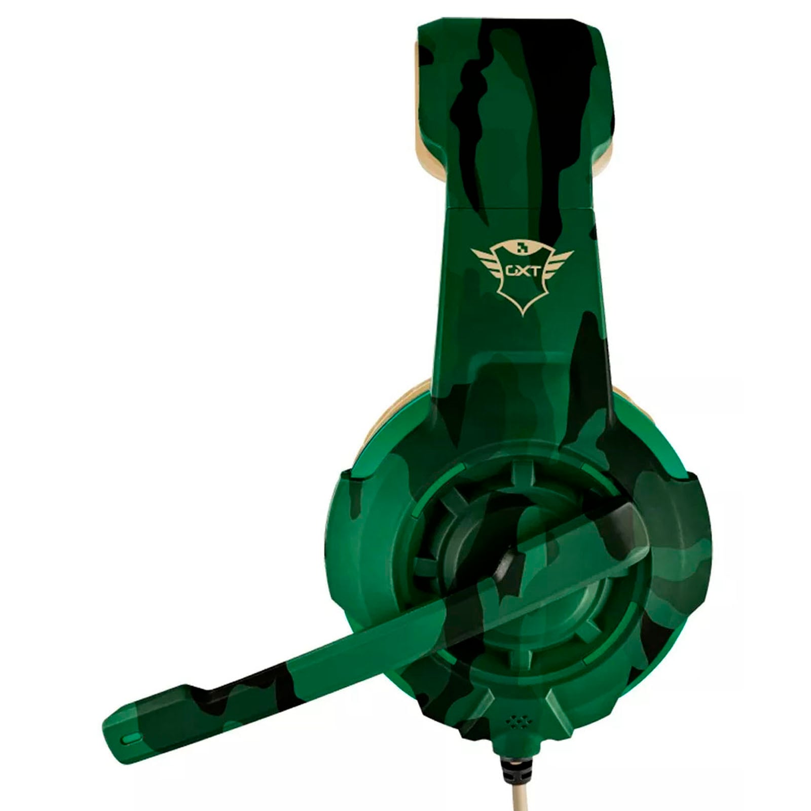 AUDIFONO GAMER CON MICROFONO TRUST RADIU JUNGLE CAMO GXT310C - 4