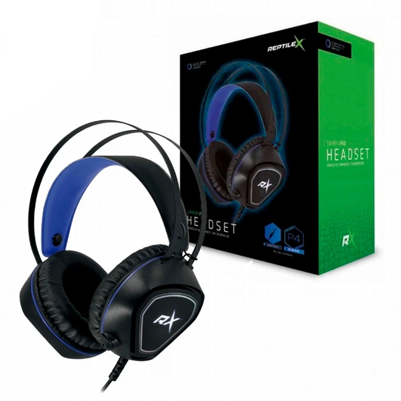 AUDIFONO GAMER CONEXION AUXILIAR 3.5MM Y PUERTO USB RX0012BL - 3