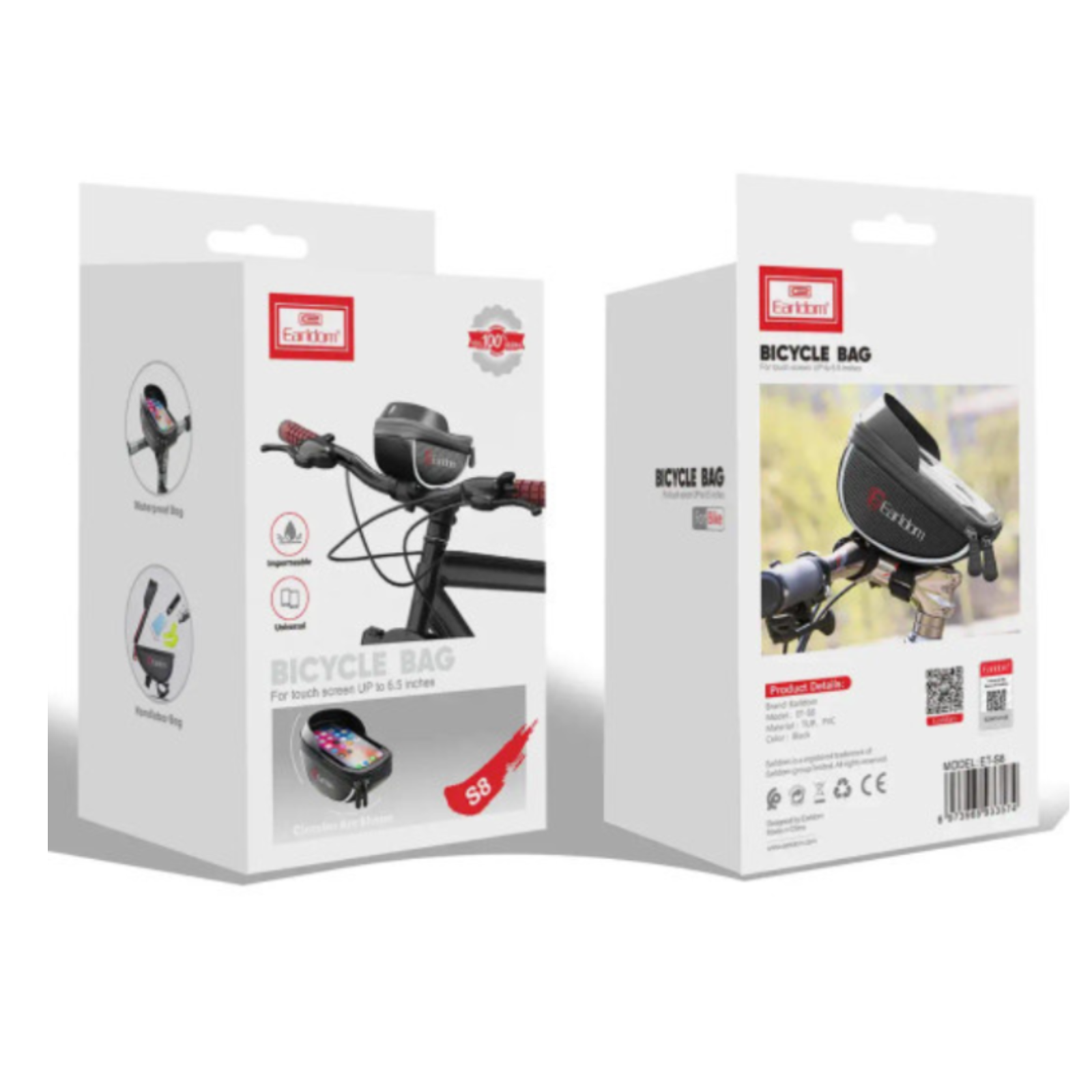SOPORTE PORTA CELULAR MOTO BICICLETA IMPERMEABLE - 6