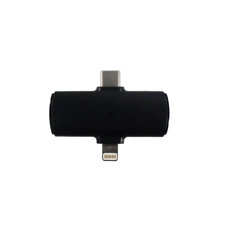 MICROFONO SOLAPA INALAMBRICO 2E1 USB-C COMPATIBLE CON IPHONE - 2
