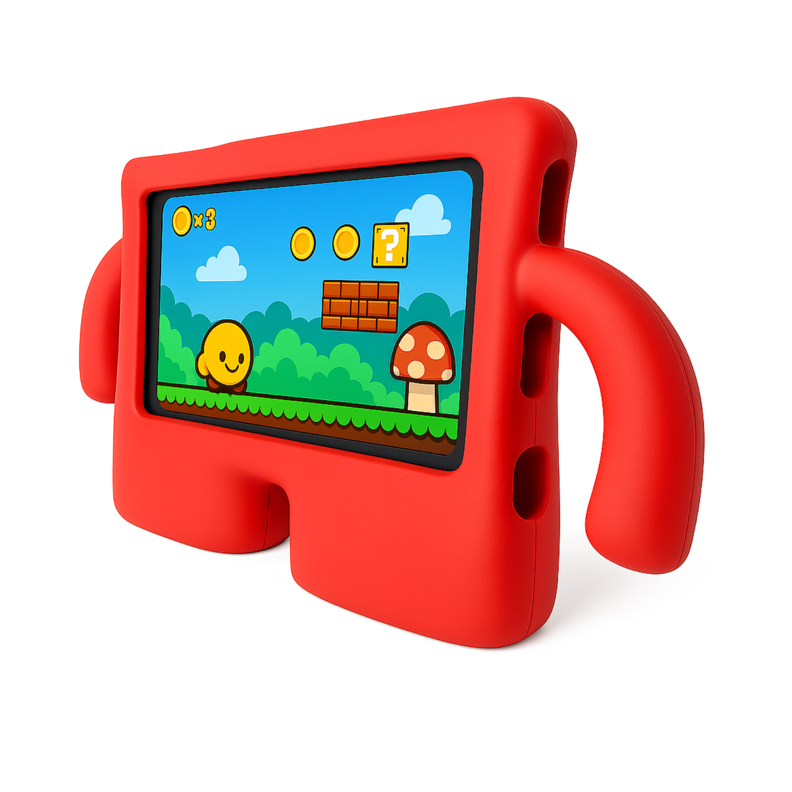 CARCASA NIÑOS ANTIGOLPE EV PARA TAB SAMSUNG S9 FE ROJO - 3