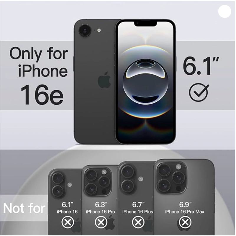 CARCASA ANTIGOLPES COMPATIBLE CON IPHONE 16E TURQUESA - 2