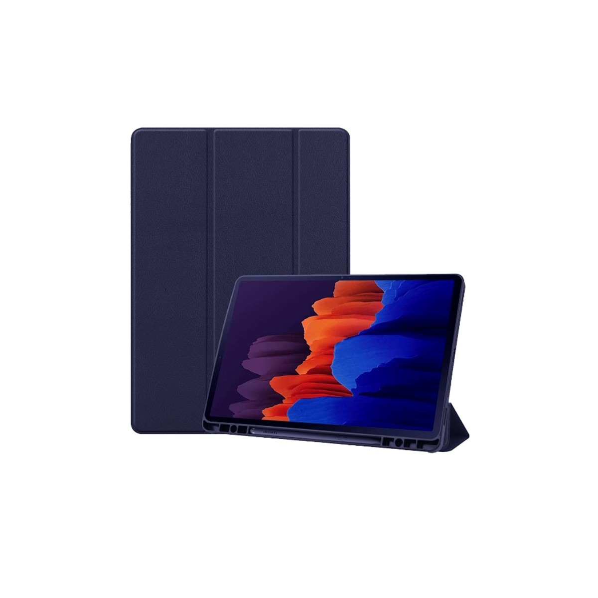 FUNDA SMART COVER PARA TAB SAMSUNG S10 FE 10.9 AZUL OSCURO - 1