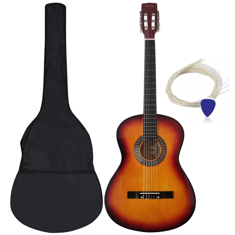 GUITARRA CLASICA MEDIANA 36 PULGADAS FUNDA HENDRIX SUNBERTS - 5