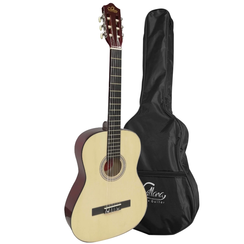 GUITARRA CLASICA FUNDA DE NIÑO 30 PULGADAS SEVILLANA NATURAL - 1