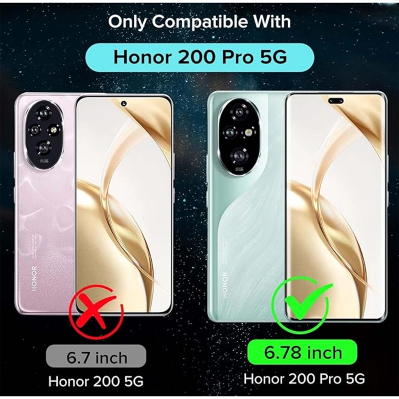 CARCASA FUNDA COMPATIBLE CON HONOR 200 PRO 5G GOMA AZUL OSCURO - 7