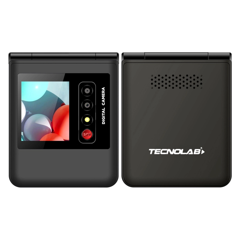 TELEFONO CELULAR ADULTO MAYOR 4G DUALSIM ALMEJA TL709 NEGRO - 2