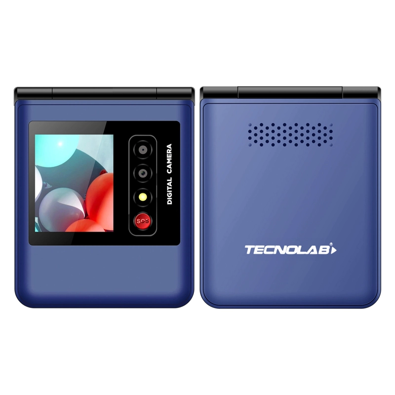 TELEFONO CELULAR ADULTO MAYOR 4G DUALSIM ALMEJA TL709 AZUL - 2