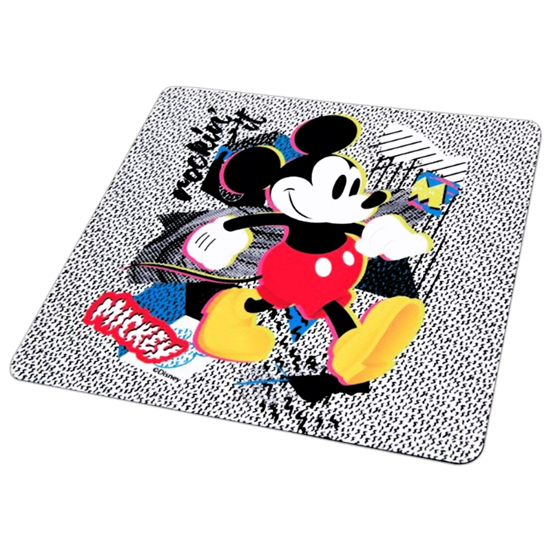 KIT MOUSE INALAMBRICO CON MOUSEPAD ESTAMPADO DISEÑO MICKEY - 2