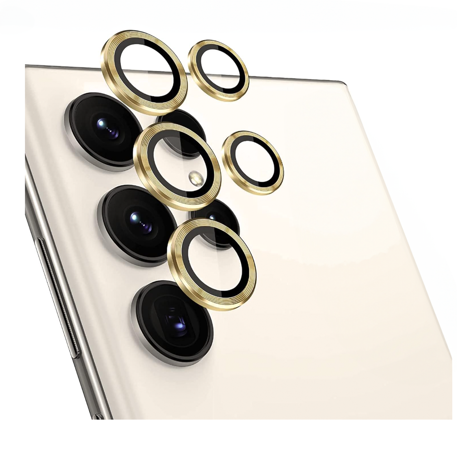 GENÉRICO PROTECTOR DE LENTE DE CAMARA PARA SAMSUNG S23 ULTRA DORADO