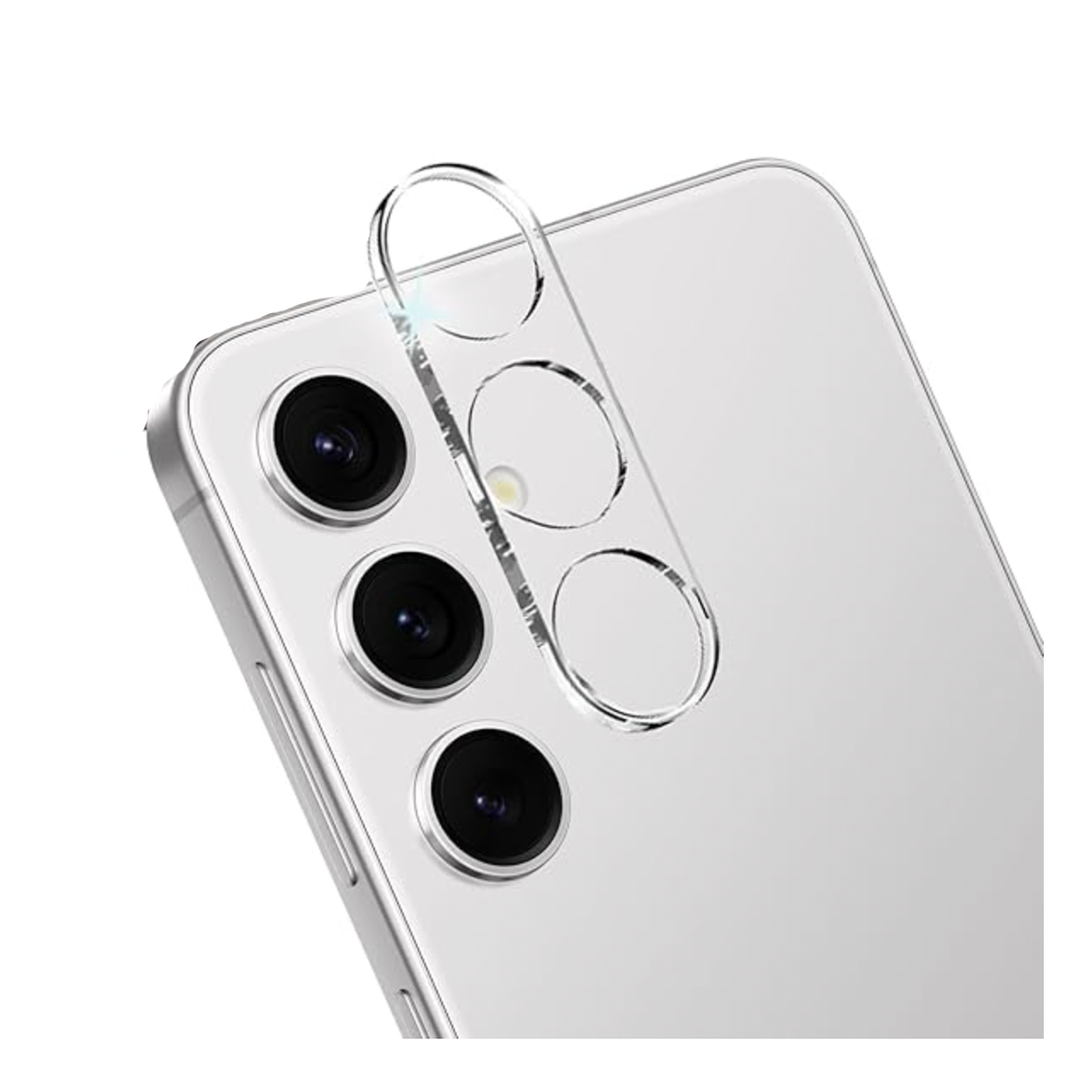 PROTECTOR DE LENTE DE CAMARA PARA SAMSUNG S25 PLUS TRANSPARENTE - 1
