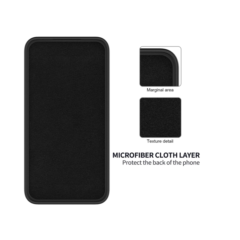 CARCASA FUNDA COMPATIBLE CON XIAOMI 14 ULTRA 5G GOMA NEGRO - 4