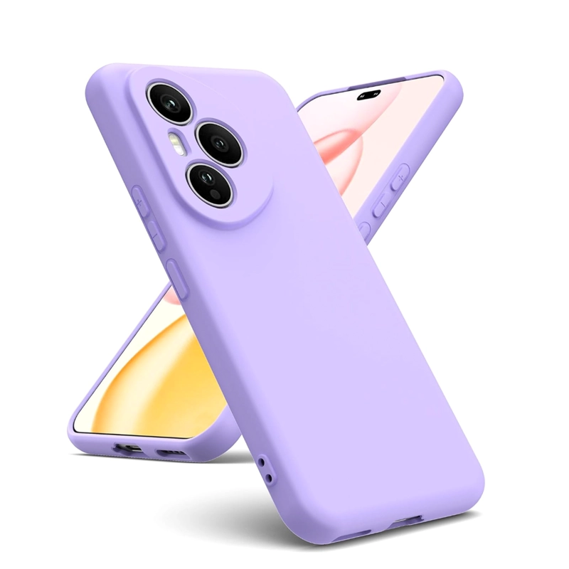 CARCASA FUNDA COMPATIBLE CON HONOR 400 PRO GOMA LILA - 1