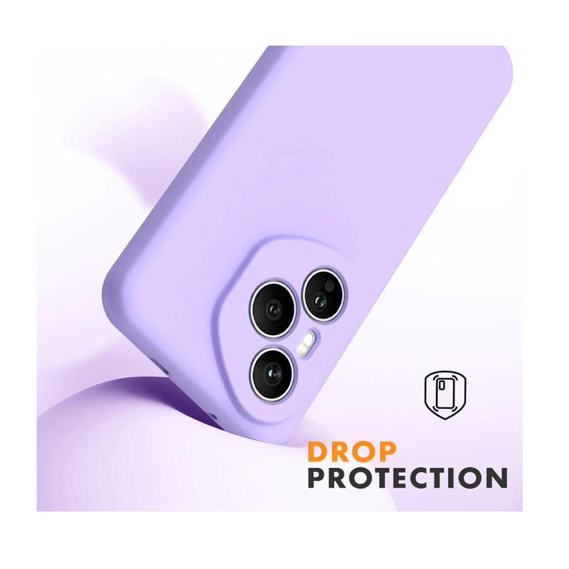 CARCASA FUNDA COMPATIBLE CON HONOR 400 PRO GOMA LILA - 2