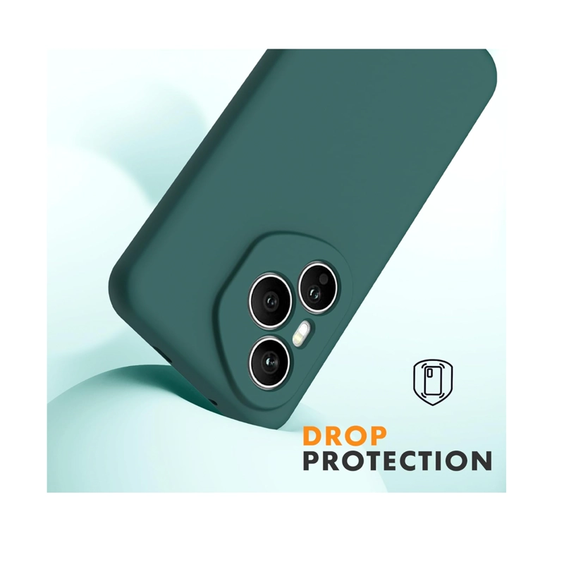 CARCASA FUNDA COMPATIBLE CON HONOR 400 PRO GOMA AZUL CLARO - 3