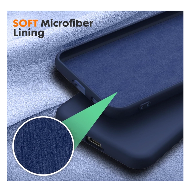 CARCASA FUNDA COMPATIBLE CON HONOR 400 PRO GOMA AZUL OSCURO - 3