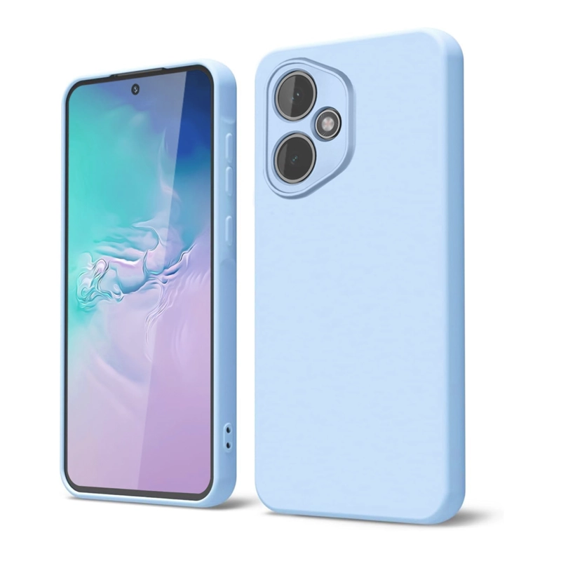 GENÉRICO CARCASA FUNDA COMPATIBLE CON HONOR 400 GOMA CELESTE