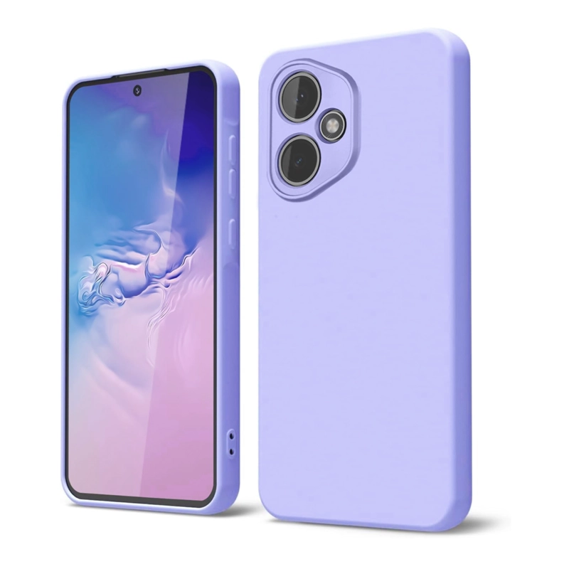GENÉRICO CARCASA FUNDA COMPATIBLE CON HONOR 400 GOMA LILA