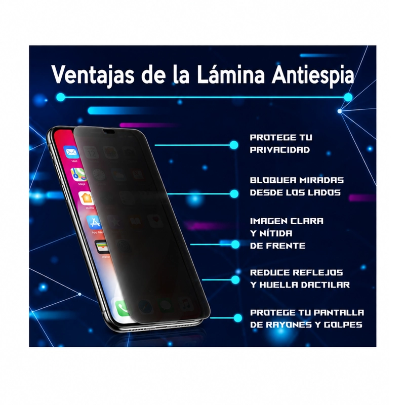 MICA HIDROGEL MATTE ANTIESPIA COMPATIBLE CON HONOR MAGIC 7 PRO - 5