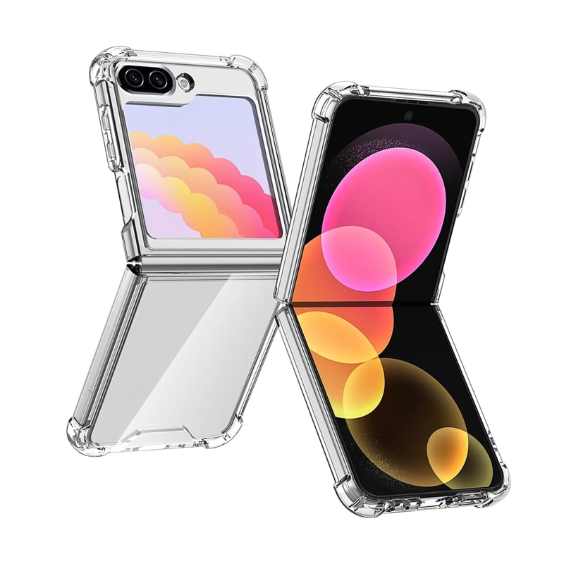 CARCASA TRANSPARENTE COMPATIBLE CON SAMSUNG GALAXY Z FLIP 5 - 1