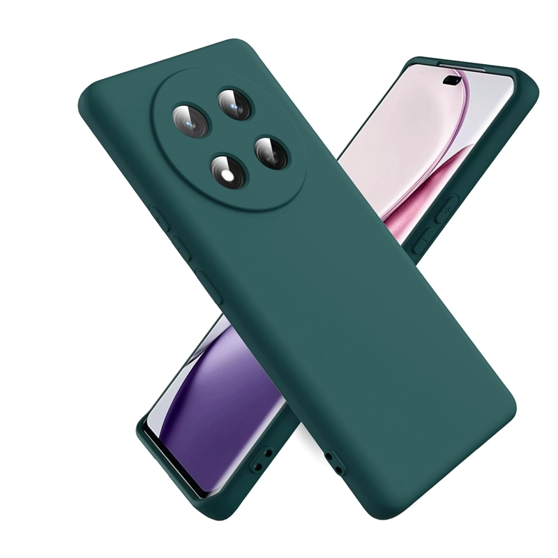GENÉRICO CARCASA FUNDA COMPATIBLE CON HONOR X9C GOMA VERDE