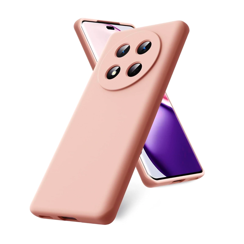 CARCASA FUNDA COMPATIBLE CON HONOR MAGIC 7 LITE GOMA ROSADO - 1
