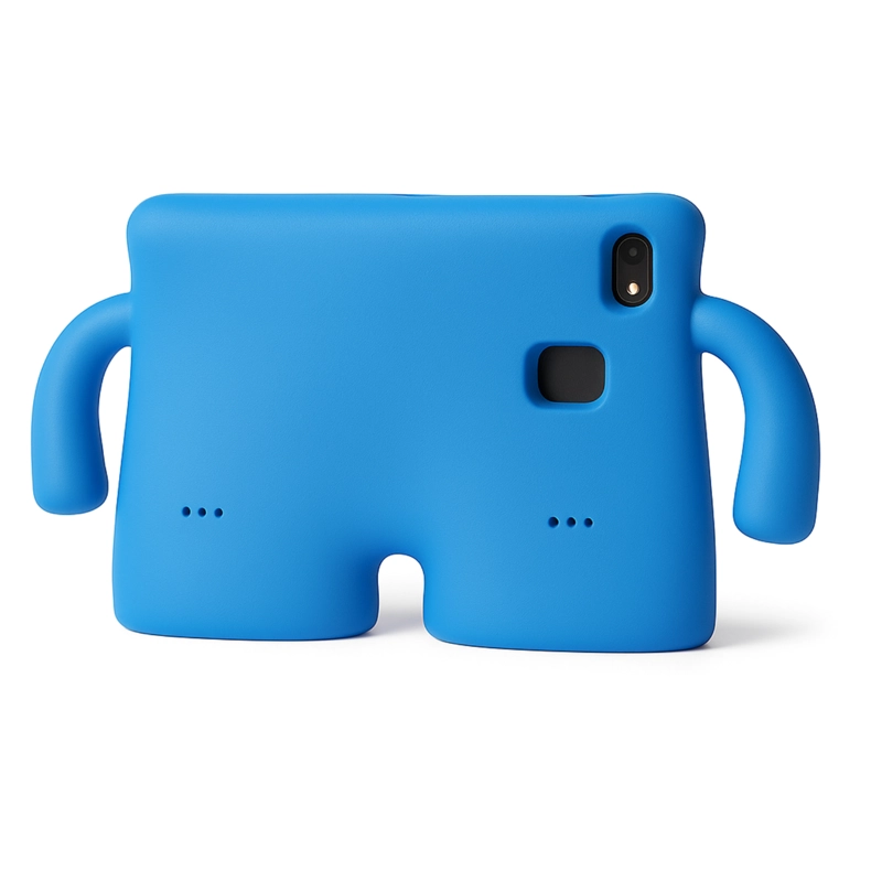CARCASA NIÑOS ANTIGOLPES EV COMPATIBLE CON TAB  XIAOMI REDMI PAD SE 11 AZUL - 6