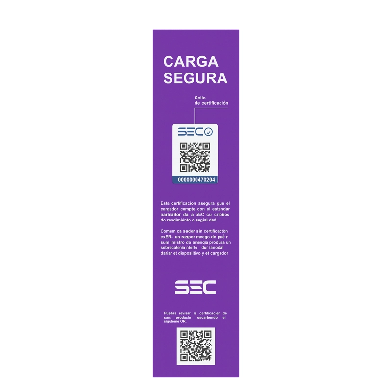 CARGADOR CARGA RAPIDA PD+QC 30W COMPATIBLE CON ENTRADA USB-C - 4