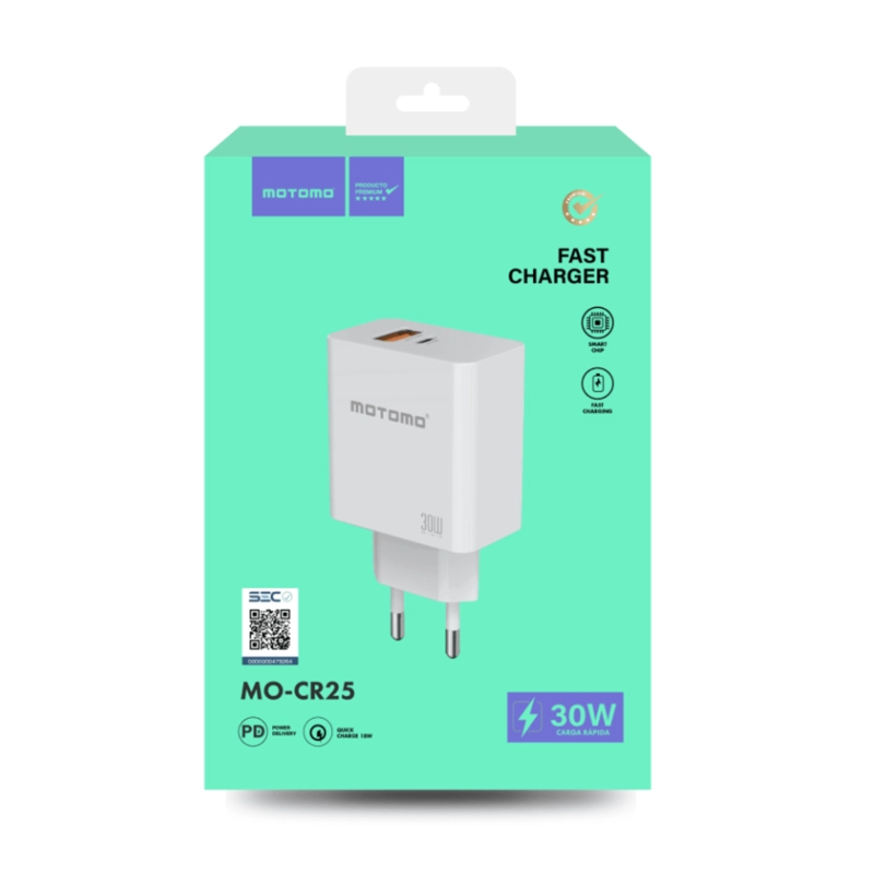 ADAPTADOR CARGA RAPIDA PD 30W - 2