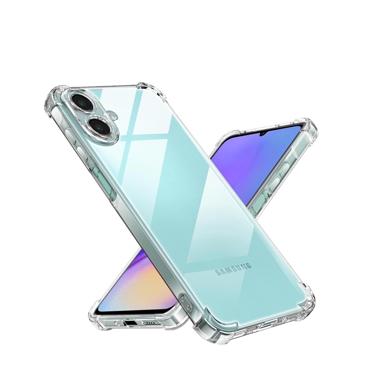 CARCASA ANTI GOLPES TRANSPARENTE PARA SAMSUNG A07 REFORZADO - 2