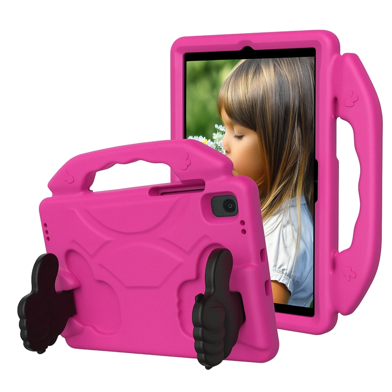 CARCASA NIÑO ANTIGOLPE COMPATIBLE CON TABLET SAMSUNG S10 FE 11' FUCSIA - 1