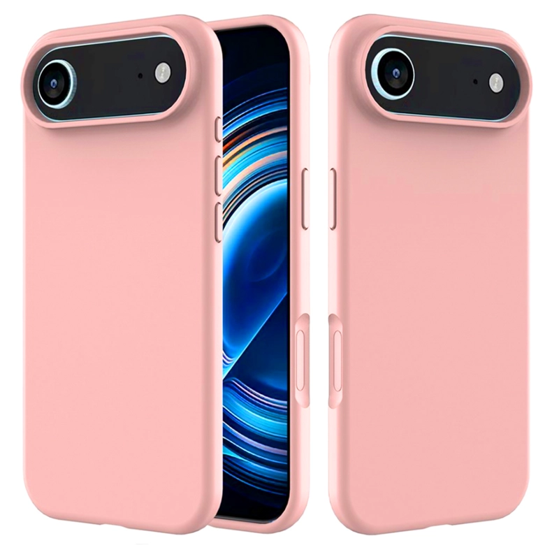 CARCASA GOMA LAMINA VIDRIO COMPATIBLE CON IPHONE 17 AIR ROSA - 2