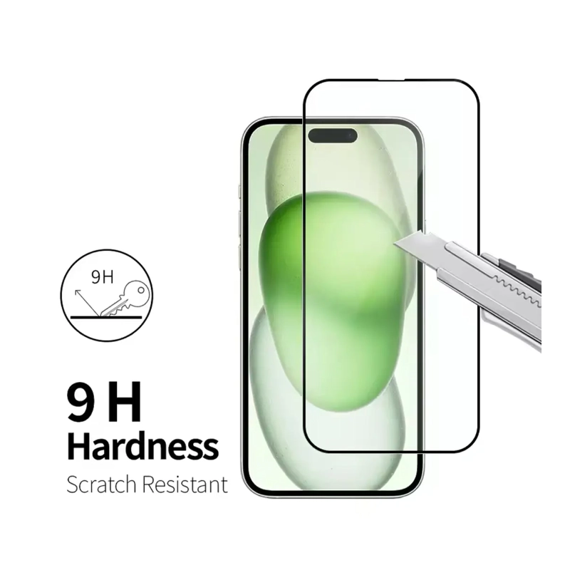 LAMINA MICA PROTECTORA DE VIDRIO COMPATIBLE CON IPHONE 17 PRO - 3