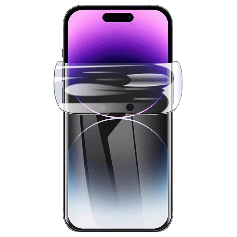 MICA PROTECTORA HIDROGEL CLEAR COMPATIBLE CON IPHONE 16 PRO MAX - 1