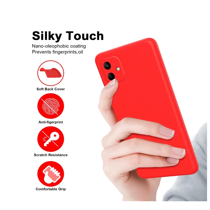 CARCASA COMPATIBLE CON SAMSUNG A05 GOMA ROSADO - 3