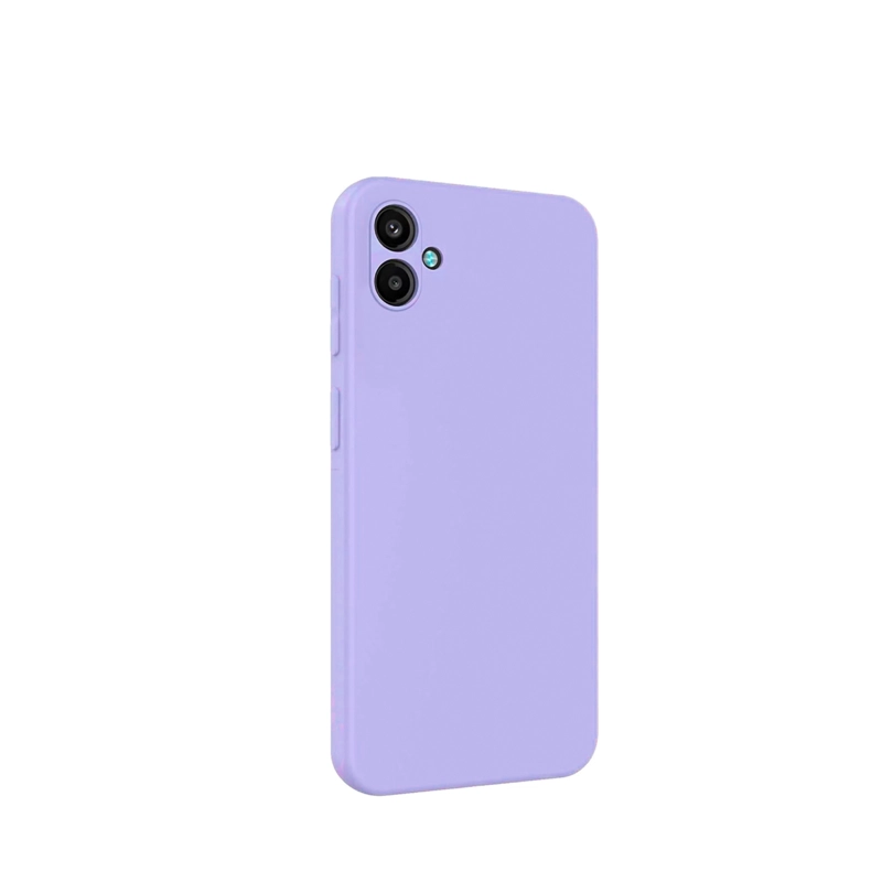 GENÉRICO CARCASA COMPATIBLE CON SAMSUNG A05 GOMA LILA